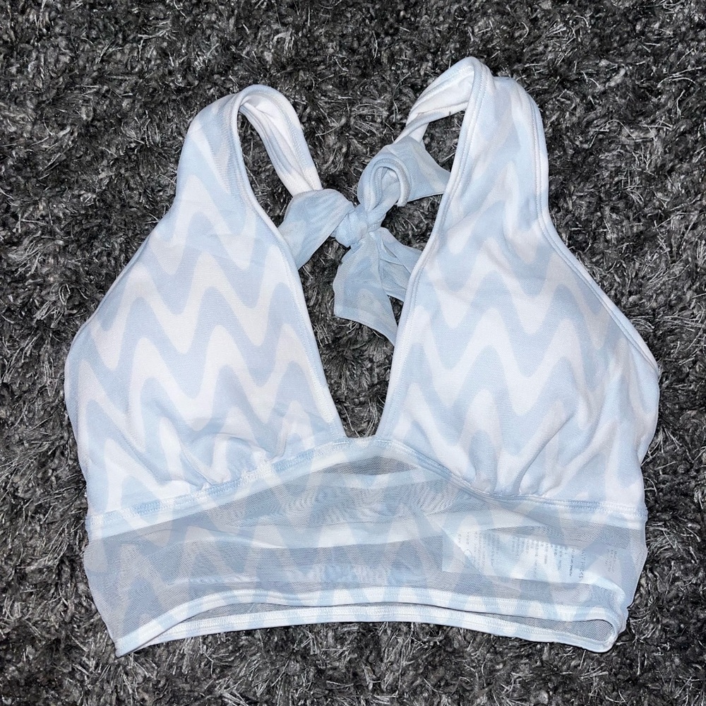 halter cropped bralette
